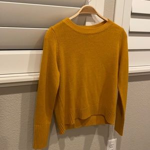 h&m mustard yellow sweater
